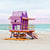Purple #2 Art Deco Lifeguard Tower Miami Beach - Catch A Star Fine Art