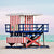 Red White & Blue #1 Lifeguard Stand