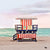 Red White & Blue #4 Miami Beach Lifeguard Shack - Catch A Star Fine Art