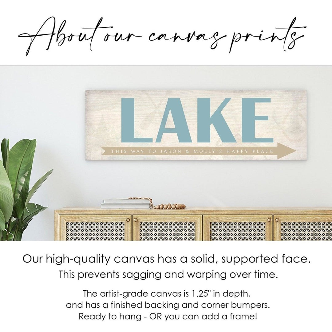 Personalized Lake Sign - Catch A Star Fine Art