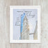 Light On In Chicago Inspirational Print