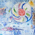 Chicago Mosaic Street Art Print, Travel Photography Chagall Four Seasons