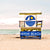Miami Beach #4 Lifeguard Stand (horizontal) - Catch A Star Fine Art