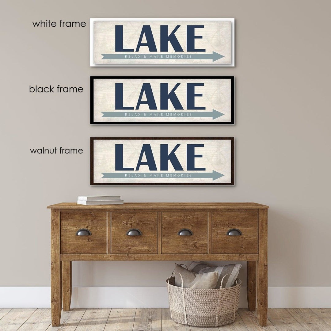 Personalized Lake Sign - Catch A Star Fine Art