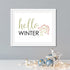 Hello Winter Art Print