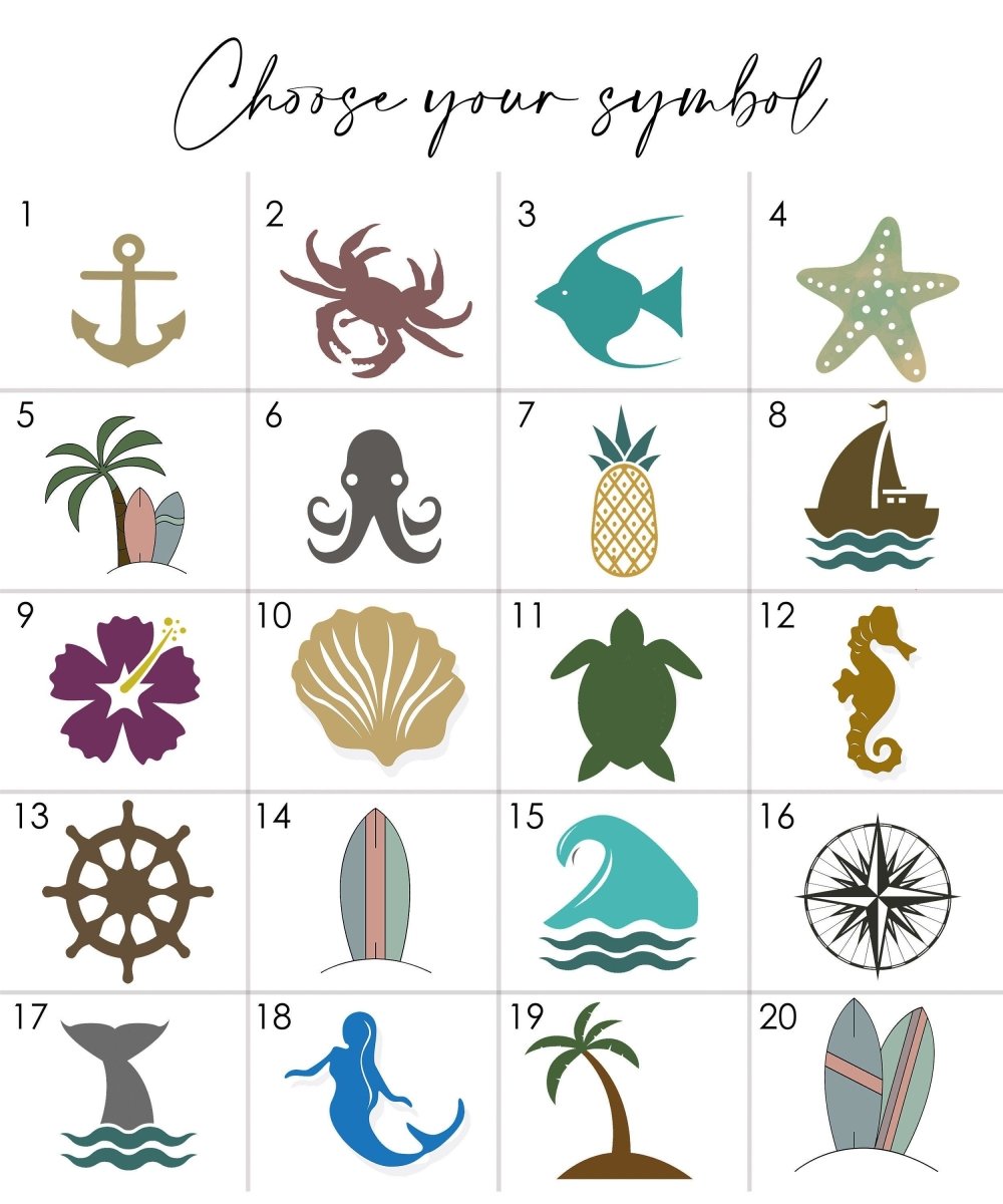 Personalized Custom Beach House Canvas Sign, Living Room Coastal Decor