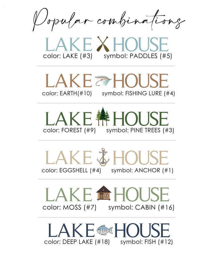 Personalized Lake House Sign - Catch A Star Fine Art