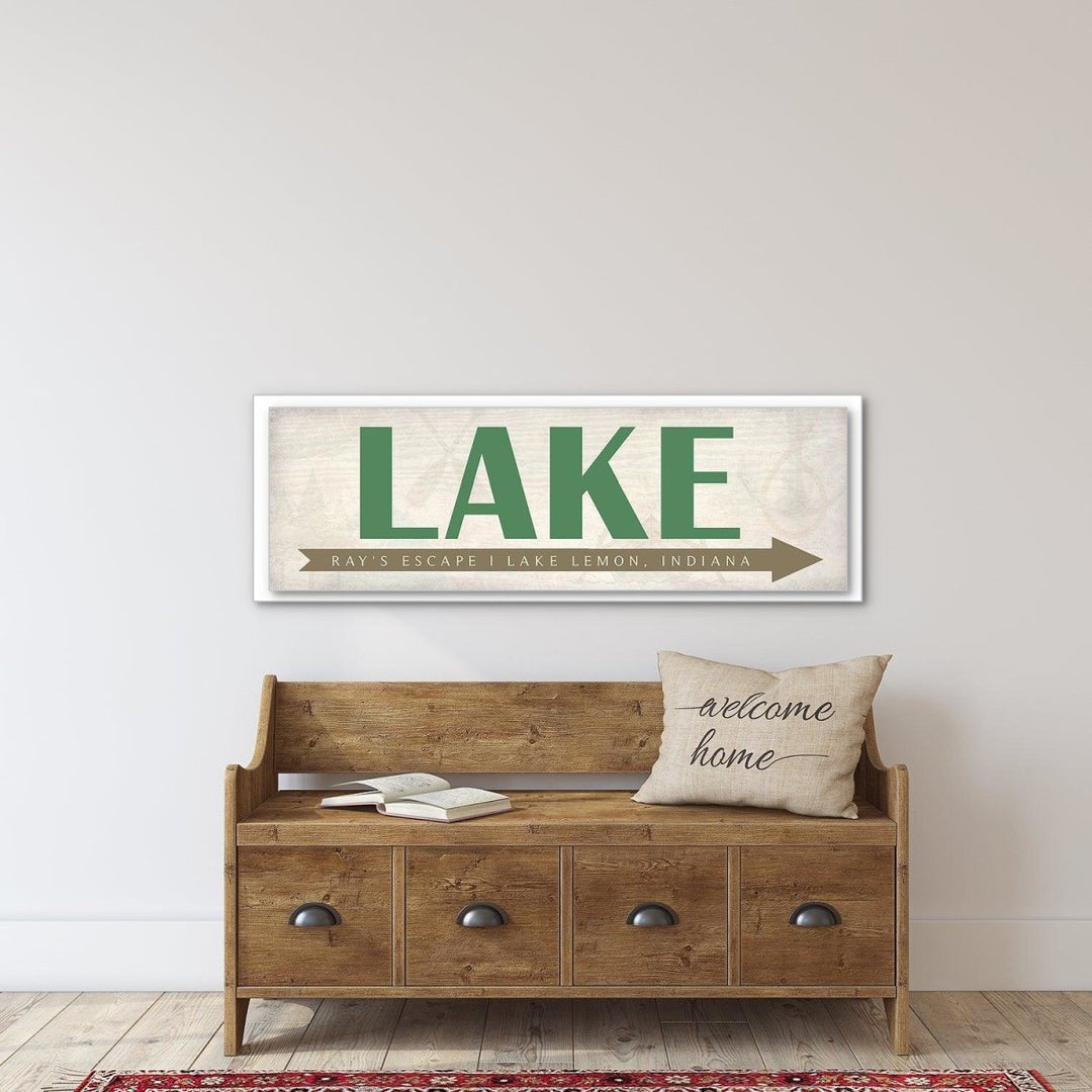 Personalized Lake Sign - Catch A Star Fine Art