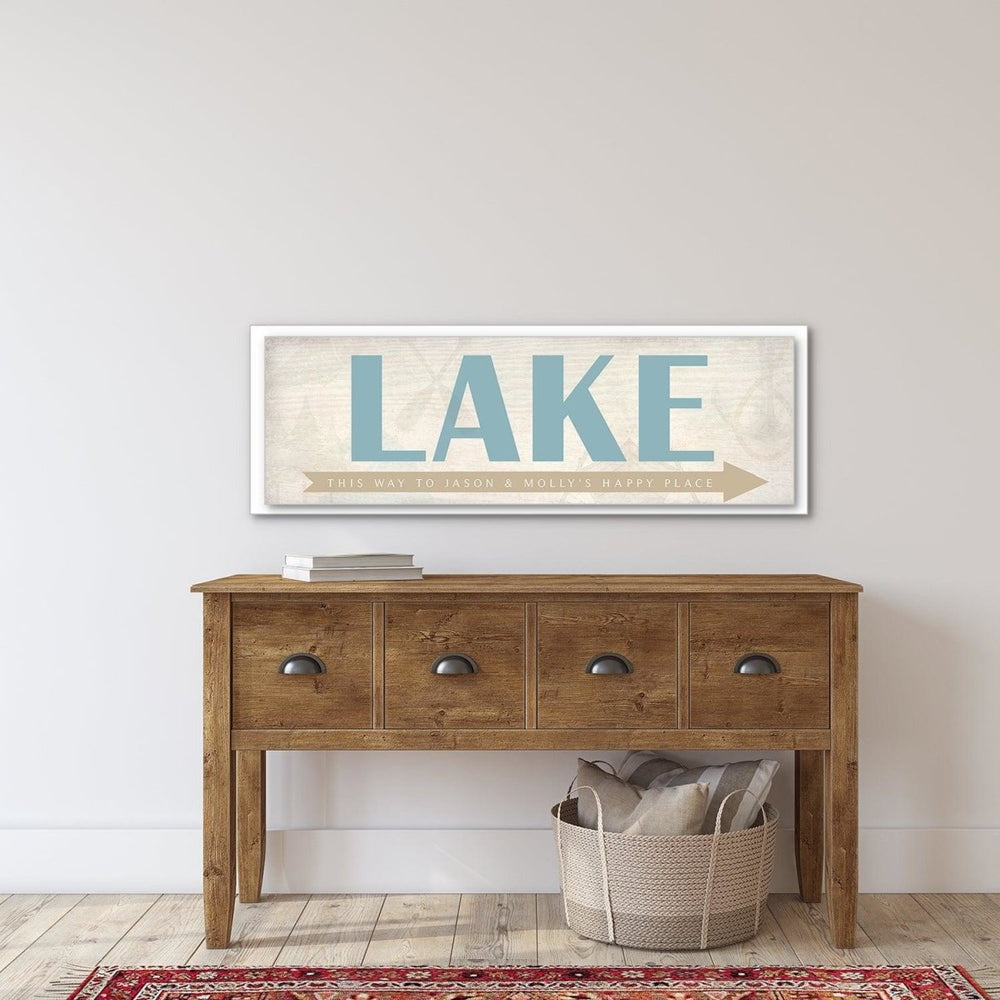 Personalized Lake Sign - Catch A Star Fine Art