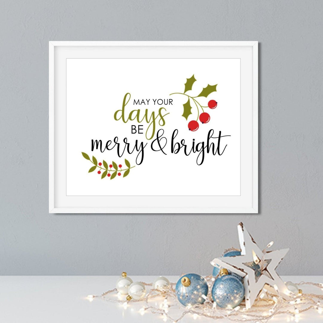 Merry & Bright Art Print - Catch A Star Fine Art
