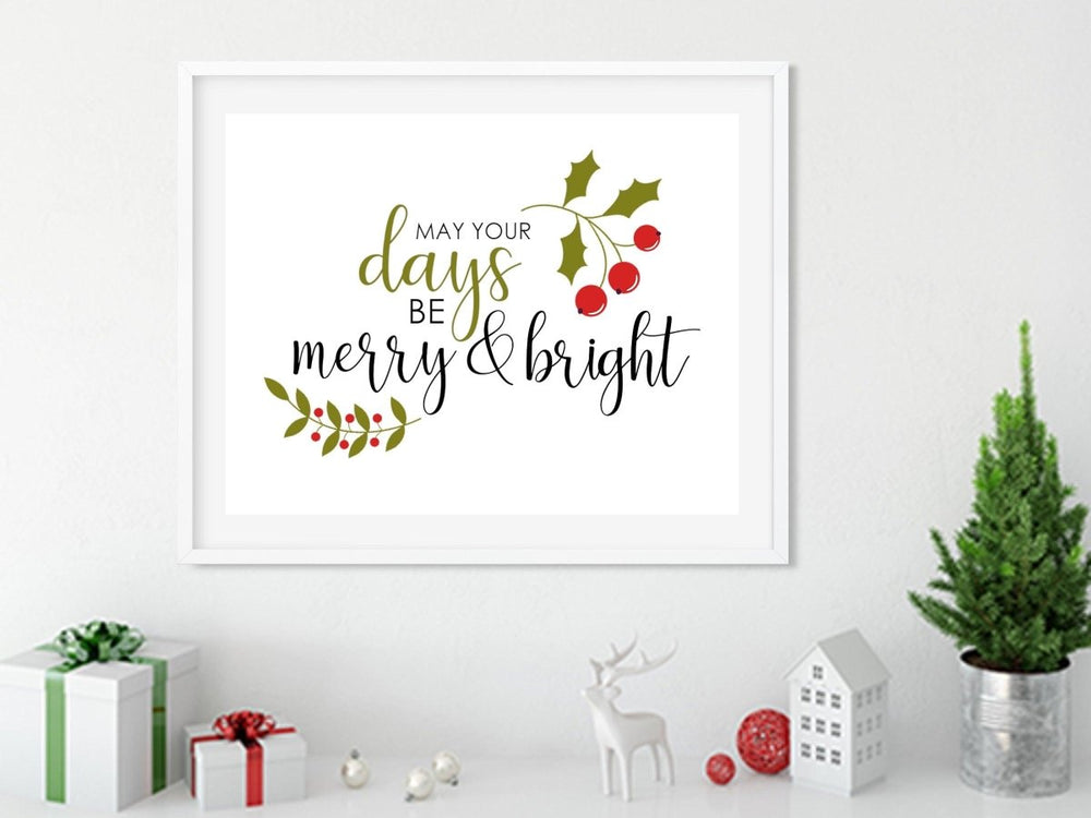 Merry & Bright Art Print - Catch A Star Fine Art