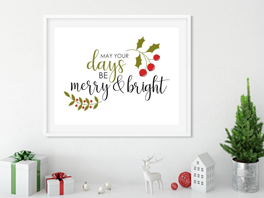 Merry & Bright Art Print - Catch A Star Fine Art