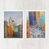 NYC Street Scenes Collection, Set of 2 prints