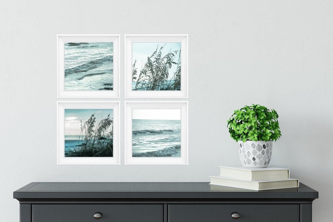 5x5 Teal Waters Print - Catch A Star Fine Art