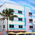 Miami Beach Starlite Hotel, Pink Art Deco Wall Decor - Catch A Star Fine Art