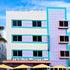 Miami Beach Wall Decor, Pastel Pink Art Deco Prints